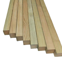 Anticorrosive wood hanging tile strip