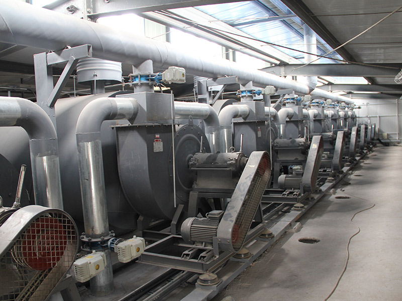 阵列式养护燃烧系统